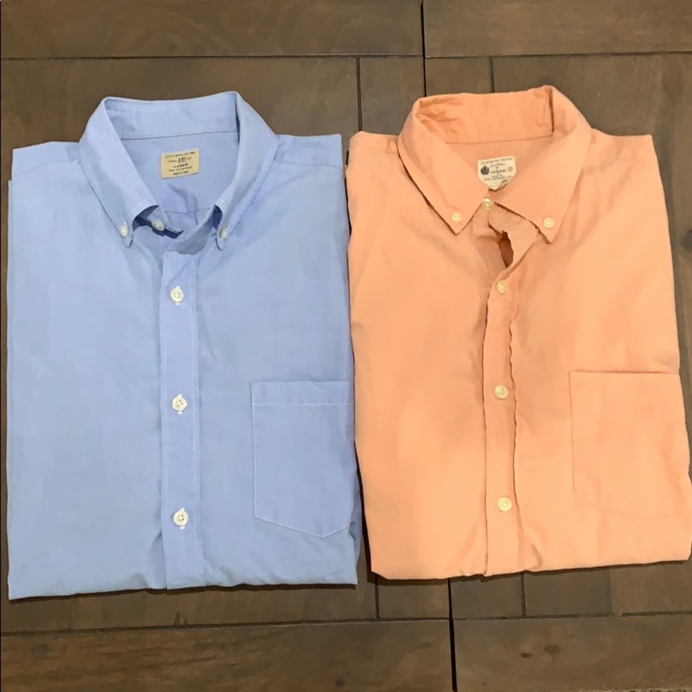 J. Crew Men’s Button-up Shirt Bundle (Medium)